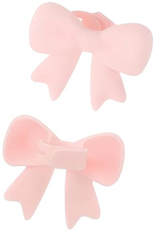 BUBEFSKD 2 piezas lazo decoración, accesorios para auriculares, impresión 3D, accesorios de fijación de auriculares coquetos, regalo para mujeres, silicona