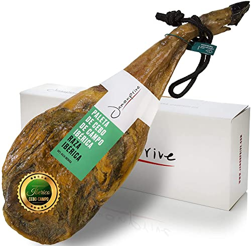 Iberisk Skinka Pata Negra (Skuldra) 4 – 4.5 kg - Jamon Iberico - Spanska Ham Jamonprive