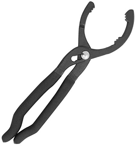 TRAWOLF Ölfilterzange Verstellbar, Ölfilterschlüssel, Ölfilter Zange Werkzeug Verstellbar mit rutschfesten Griff für Ölfilter von Ø 30mm bis Ø 155mm