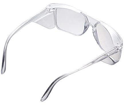 Lunettes de sécurité anti-poussière, résistantes aux rayures, lunettes de protection transparentes en polycarbonate pour homme et femme, utilisation en intérieur ou en extérieur