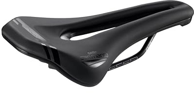 Selle San Marco Ground Dynamic - Selle MTB, VTT Off-Road, Trou Anatomique, Cadre Manganèse Résistant - Taille S3, Noir