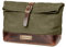 DRAKENSBERG Großer Kulturbeutel 'Otis' aus gewachstem Canvas, Leder, wasserabweisend, erweiterbar, Roll-Top-Design, bis 8L - Wald-Grün, DR00636