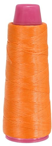 MECCANIXITY Archery Recurve Bow String Serving Thread 120 Yard / 110 m Nylon Bowstring for Recurve Bow Compound Tying Peep Sight Nock Point (Orange)