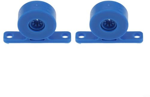 FUANA Kit de nettoyage de piscine pour Polaris 180 avec 3 grandes roues, 8 roulements à billes de roue, 2 roulements à turbine, 4 vis en plastique