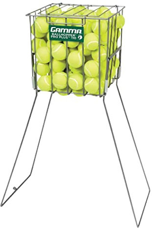 Gamma Tennisball-Hopper Pro Plus 110 (Holds 110 Bälle), Tennis Ball Pickup, Transport und Aufbewahrung, Unisex - Erwachsene