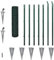Gitterzaun Zaun Zaunset Gartenzaun Zaunsatz Maschendraht Set Metallzaun 10 x 1,2m