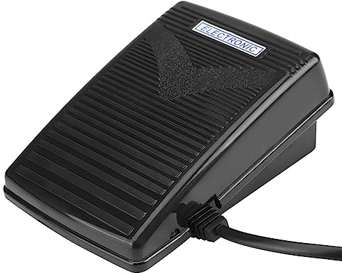 Asixx Nähmaschine Fußpedal Controller, Home Nähmaschine Fußpedal mit Netzkabel - EU-Stecker(200-240V)(EU-Stecker)