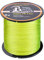 LSHEL Geflochtene Angelschnur 8fach 500m PE Super Starke Geflochtene Schnüre, Gelb, 0.6# 0.12mm/6.8kg/15lb