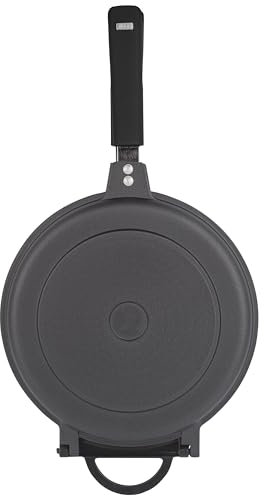 San Ignacio - Asador doble redondo 26cm aluminio fundido inducción, colección Origen