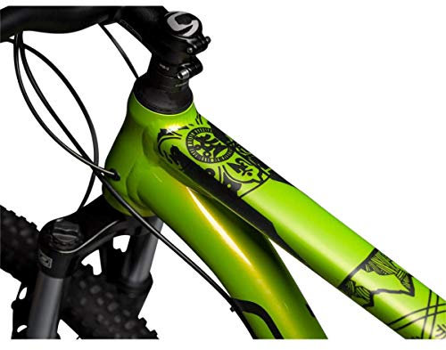 Dyedbro MTB-Rahmenschutzfolie Schwarz