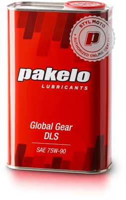 OLIO PAKELO PER DIFFERENZIALI AUTOBLOCCANTI E TRASMISSIONI TRANSAXLE 100% SINTETICO CON ALPHA-TECH GLOBAL GEAR DLS 75W-90 (1 LITRO)