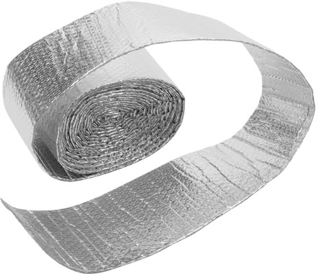 Veemoon Thermal Insulation Reflective Bubble Film Insulation Aluminum Foil Bubble Roll for Roofs Walls Greenhouses