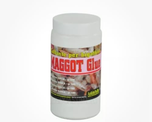 Antiche Pasture Colla per Bigattini Pesca Collante Bianco 500gr By Marlin Blue di Montanari Marco. Made in Italy. Altissimo Livello. Terre di Romagna.