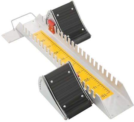 Startblöcke aus Aluminiumlegierung, verstellbare 6-Winkel-Pedale mit klarer Skala für Sprinter, ideal für Kunststoff- und Aschenbahnen