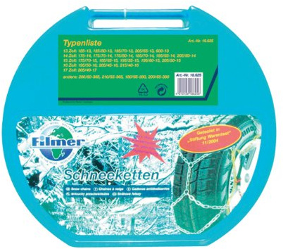 Filmer 18625 Schneekette Typ KN70, 2 Stück