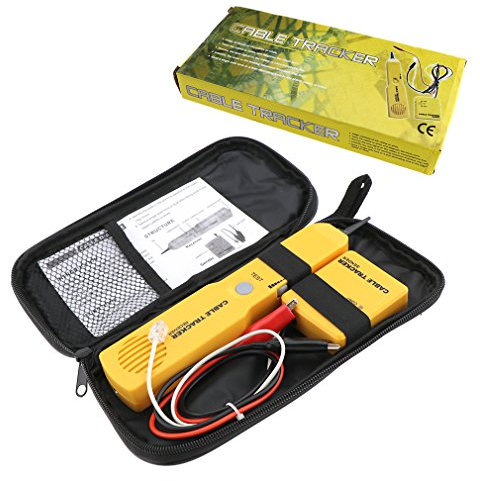 Cable Finder Tone Generator Probe Tracer RJ11 Wire Tracker Network Tester kit
