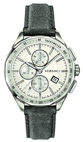 Versace Herrkronograf klocka i läder - VEBJ00118
