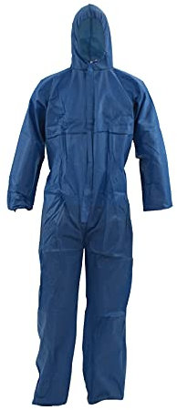 enviro dress SMS Einwegschutzanzug blau Kategorie III, Typ 5 + 6 in Gr. 3XL (5 Stück)