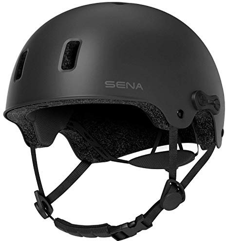 Sena Rumba Casco Bluetooth Multi-Deporte (Matte Black, M)