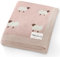 Bleu La La Empfangs Babydecke - 100% Luxuriöse Weichbaumwollstrick Warme Gemütliche Kuscheldecke für Kinderwagen und WiegePuckdecke für Neugeborene Säuglinge und Kleinkinder (Schaf - Pink)