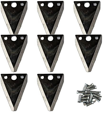 DAZZLEEX Sichel-Rasenmäher-Set für Troy-Bilt für Trailblazer GW-P406732 GW-P406657