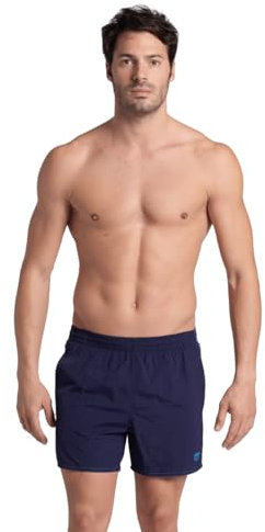 Arena Bywayx R Herren-Badeshorts für Meer, Pool & Schwimmbad, Badehose aus Komfortablem, Schnell Trocknendem Recycling-Material, Badehose mit Mesh-Innenfutter und Seitentaschen