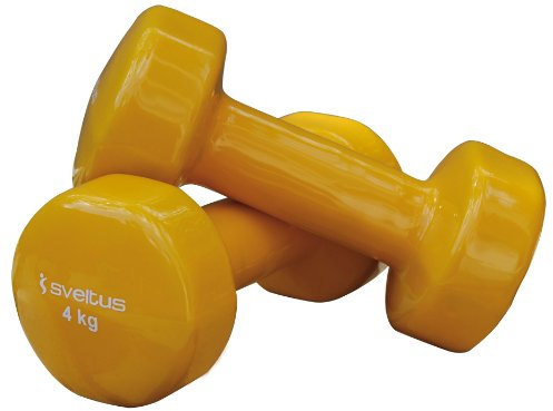 Paire dâ??haltères époxy Sveltus 4kg