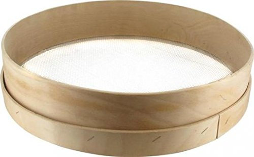 Sandsieb mit Holzrand 42cm MW 3x3mm