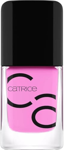 Catrice ICONAILS Gel Lacquer, Gellack, Nagellack, Nr. 135 Doll Side Of Life, pink, langanhaltend, glänzend, ohne Aceton, vegan, Mikroplastik Partikel frei (10,5ml)