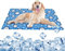 pet prime Dog Cooling Mats 90x60 cm, Cooling Mat for Dogs with Non-Toxic Gel