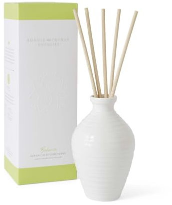Sophie Conran Geranium Ylang Reed Diffuser, Ceramic, White,