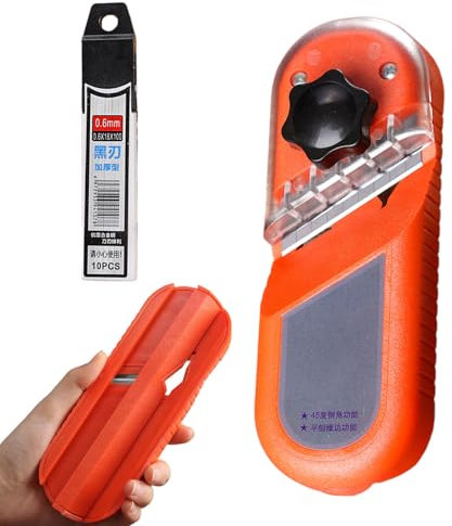 Stronrive Découpeur Rapide de de Plâtre - Rabot Manuel pour s de Plâtre,Outil de Coupe à Angles 45° et 180° pour Menuiserie, Décoration Intérieure et Rénovation Domestique