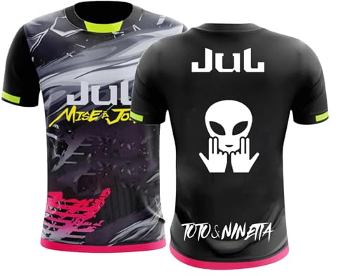 Maillot Jul Hommes Femmes Maillot de Foot JUL Enfant, Cadeaux des Fans Plusieurs modéle Disponible T-Shirt Fan Streetwear de Sport T-Shirts