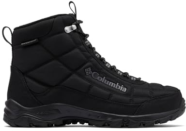 Columbia Men's Firecamp Boat Hiking Shoe, Black City Grey, 9 UK