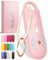 Vantamo Alarme Personnelle Anti Agression 130dB avec Double Haut-Parleur, Flash LED Puissant et Indicateur de Batterie Faible, Kit Defense Femme Compact pour Auto Defense avec Porte-clés pour Sac