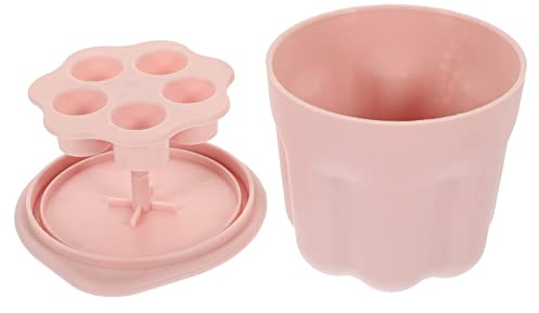FOYTOKI Cosmetic Brush Cleaner Kit Creative Rinsing Pad Pink Pp Cleaning Bowl Portable Makeup Brush Washer for Women’s Beauty Tools