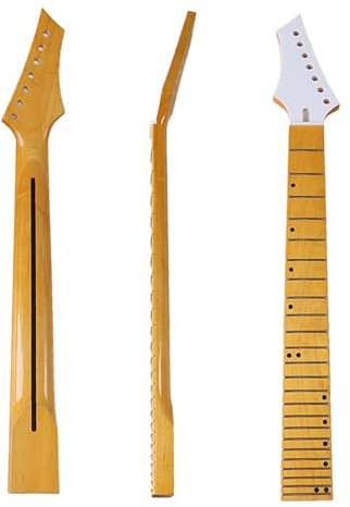 Professionell Gitarrhals Vänsterhänt 7 Strängad Elgitarrhals 24 Bandsmodifiering Och Montering Gör Det Själv