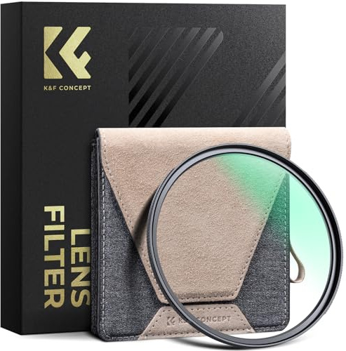 K&F CONCEPT UV-filter 95 mm, 0,15% ultralåg reflektans och HD-bild för 1200 mm superteleobjektiv, flaggskeppsskyddande MCUV-filter (Nano XPRO-serien)