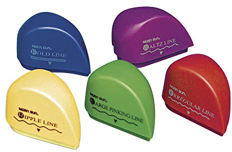 Rayher Hobby Rayher Schneiderollen, Papierschneider Ersatzklingen, 5 Stück, verschiedene Schnittformen, für Rollenschneidegeräte, 8935200