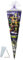 Schultüte - Teenage Mutant Ninja Turtles 22 cm - incl. Namen - mit/ohne Kunststoff Spitze - Tüllabschluß - Zuckertüte Nestler - für Jungen Turtle Schildkröt..