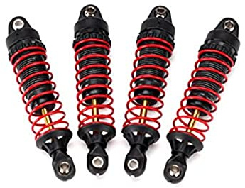 Traxxas 7665 GTR Hard-Anodized, PTFE-coated Aluminum Shocks with TiN Shafts (includes springs) (set of 4)