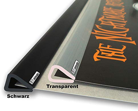 empireposter Posterleisten 93cm Klar - Posterleisten - 1 Paar = 2 St. - Kunststoff