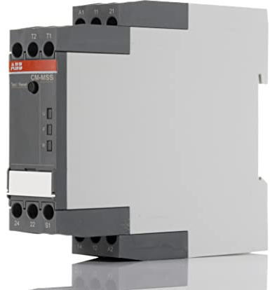 ABB CM-MSS Überwachungsrelais 220 → 240V ac 1-phasig, 2-poliger Wechsler DIN-Schienen