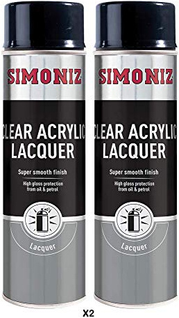 Simoniz Clear Lacquer 2x 500ml