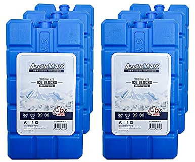 Ice Blocks 200ml x 6 – Coolant that Simply Stays Frozen for Longer – 12+ Hrs Chilled - BEVERAGES done RIGHT