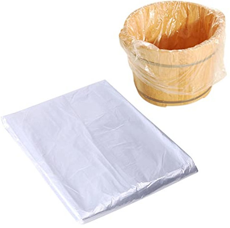 FRCOLOR Foot Bath Bag Soaking Foot Bag 2 Pieces Disposable Foot Bath Bags Sturdy Foot Tub Pe Material Great for Footcare Shop Home Pedicure