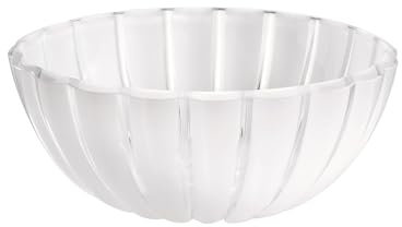 GUZZINI - Récipient Xl Dolcevita, Bio-Based Plastic, Mother of pearl, 30x30xh11,5, Blanc