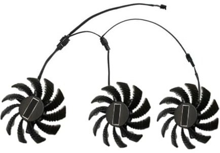 Operitacx Ventilador de Refrigeración para Tarjeta Gráfica Reemplazo Silencioso para GPU Compacto y Suministro para Ordenador Fácil Instalación