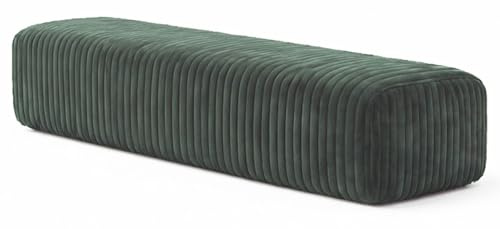 HomeTown Market Heavy Duty Sofa Slipcover Replacement Compatible with IKEA JATTEBO Sofa Series. Sofa Covers Only. (Corduroy Olive Green, Headrest)