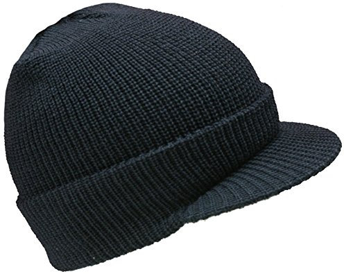 Unknown Herren Strickmütze Einheitsgröße Gr. Einheitsgröße, schwarz